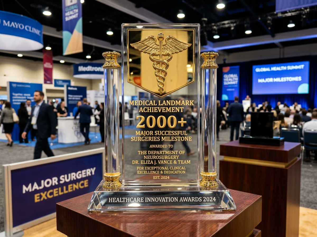2000+ Surgeries Milestone Landmark